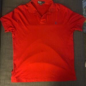 Polo by Ralph Lauren Men's Vibrant Red Polo Shirt